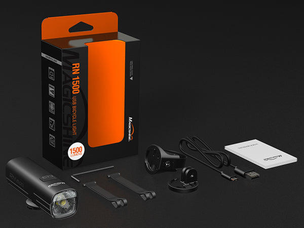 RN 1500 All-In-One Bike Light Package List