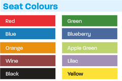 Seat colours